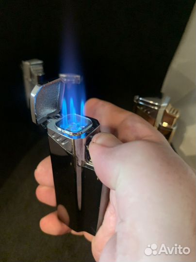 Турбо зажигалка с 4-я соплами(4-е огня )