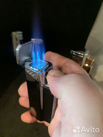 Турбо зажигалка с 4-я соплами(4-е огня )