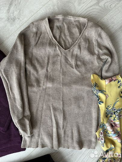 Женские вещи (7шт) пакетом XS