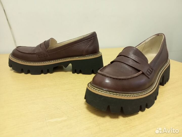 Лоферы женские 40 размер натуральная кожа