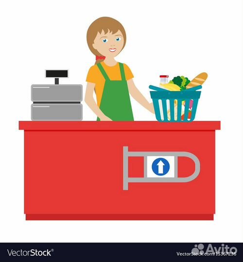 Продавец-кассир в магазин