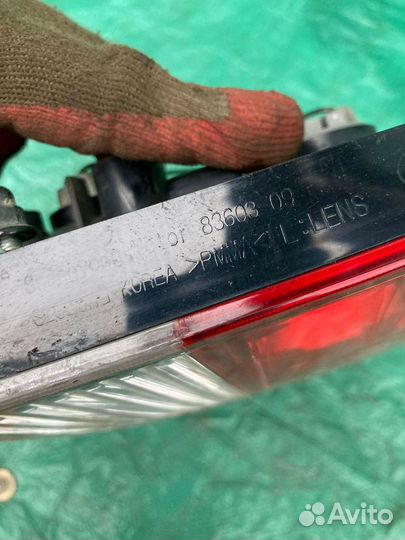 Фонарь задний внутренний левый Ssang Yong Kyron