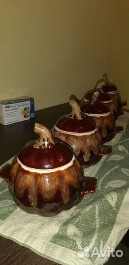 Горшочки керамика для запекания
