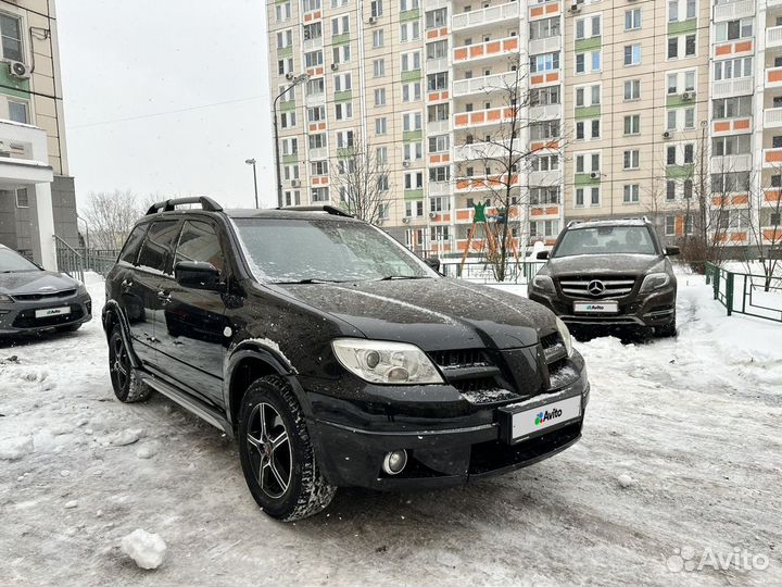 Mitsubishi Outlander 2.4 МТ, 2007, 184 576 км