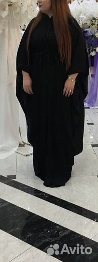 Платье абая черное