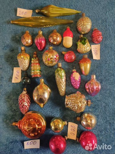 Новогодние игрушки СССР