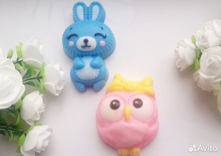 Зверята. Сувенирное мыло ручной работы