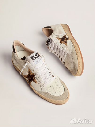 Golden goose ballstar leopard оригинал