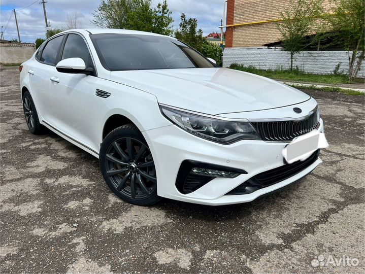 Kia Optima 2.4 AT, 2019, битый, 64 450 км