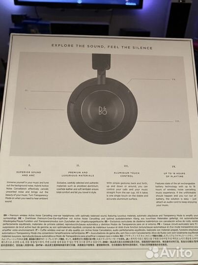 Bang olufsen h9i Black