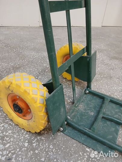 Усиленная тележка грузовая двухколесная 250 кг