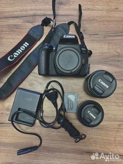 Фотоаппарат canon 77d kit с пультом