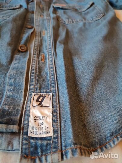 Джинсовая рубашка156