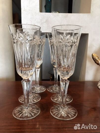 Хрустальные фужеры