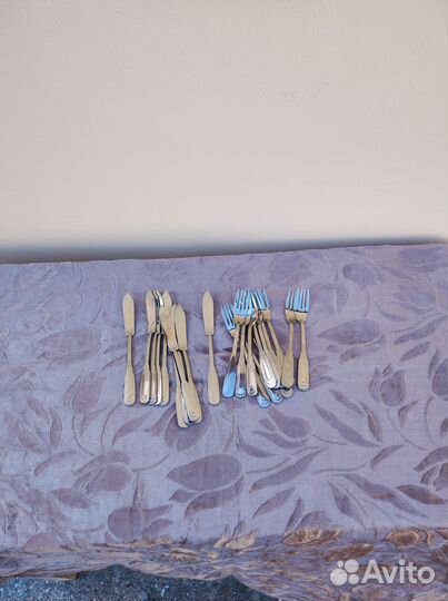 Цептер вилки ножи для рыбы