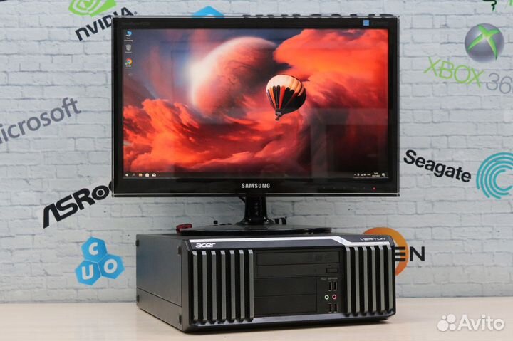Компьютер acer Intel i3-2120/ 8Gb/ SSD 120GB