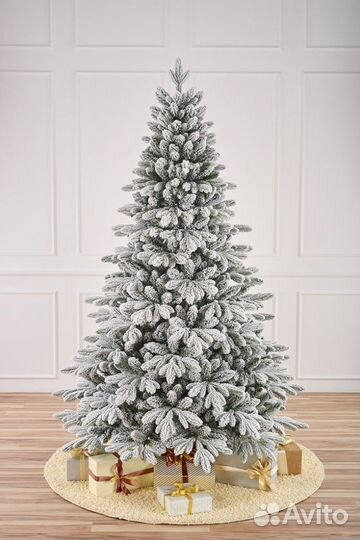 Ель искусственная заснеженная Ленинградская 2,1 м
