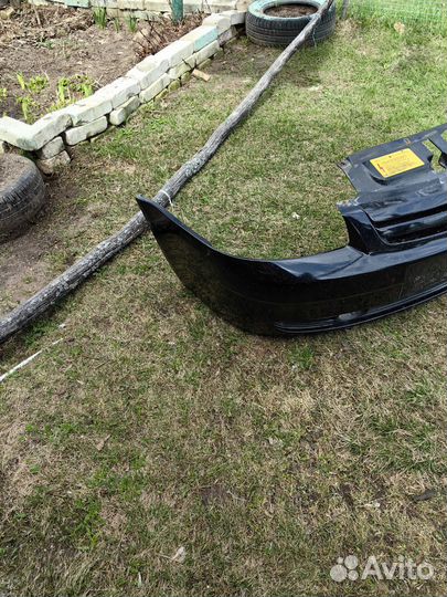 Бампер передний priora 1