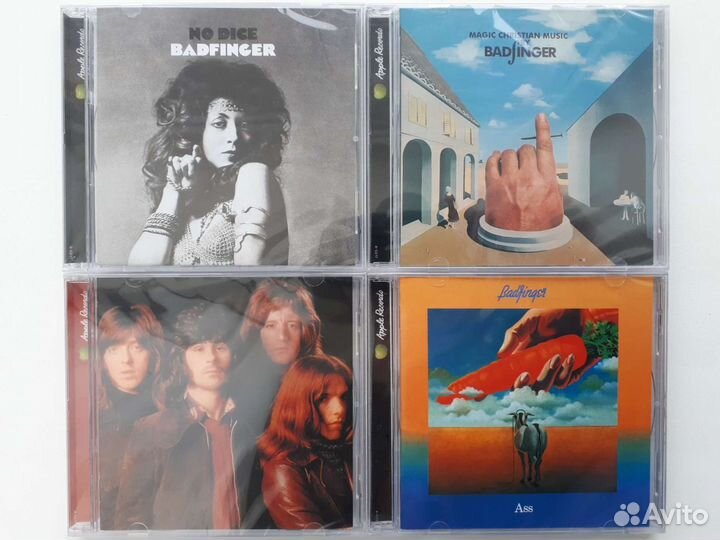 CD диски The Hollies, Badfinger, The Byrds