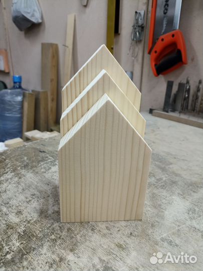 Набор заготовок из дерева для творчества