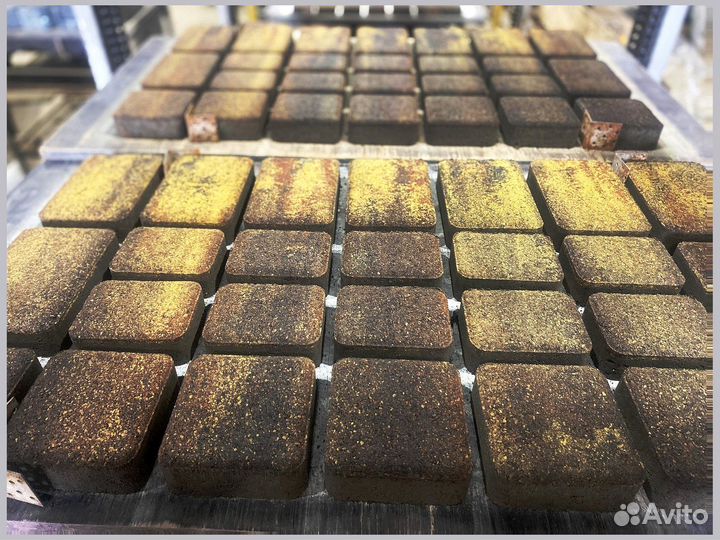 Тротуарная плитка вибропрессованная