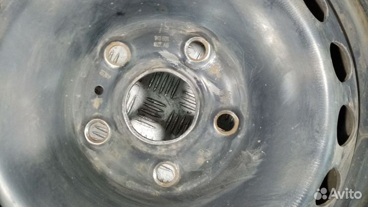 Б/У Диск колесный железо R15 5*112 Volkswagen