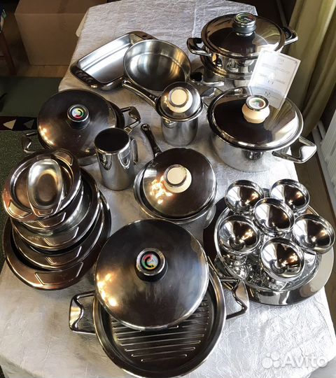 Zepter посуда. Wok сковорода. Кострюли. Креманки