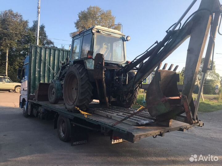 Грузоперевозки тралом негабаритных грузов по РФ