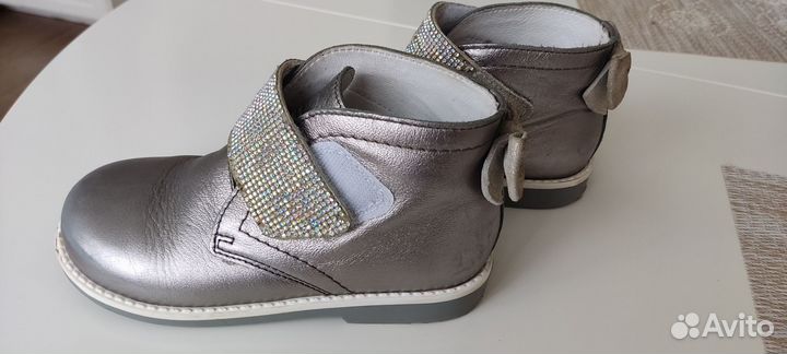 Ботинки демисезонные для девочки, 28