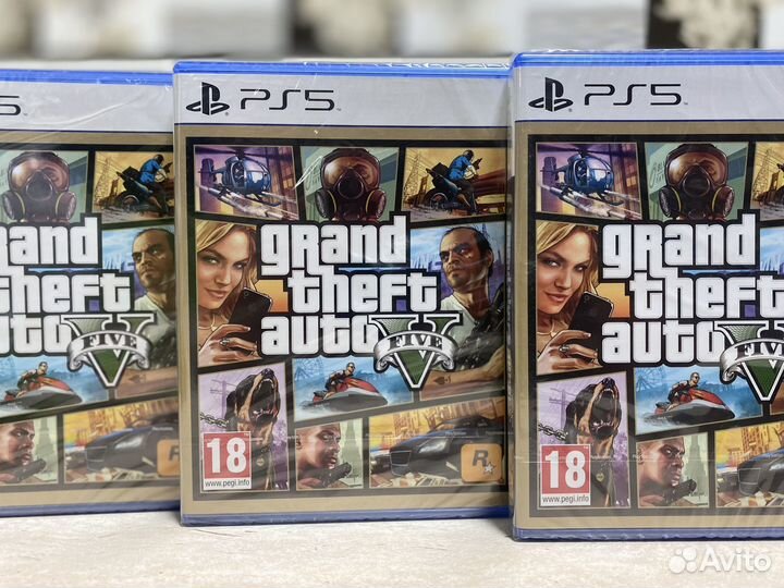 GTA V (Новый Диск) для Sony Playstation 5
