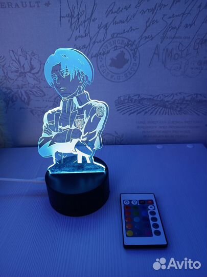 3d ночник аниме