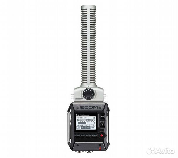 Рекордер Zoom F1-SP с направленным микрофоном-пушк