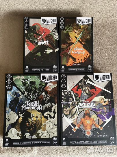 Комплект настольных игр Unmatched