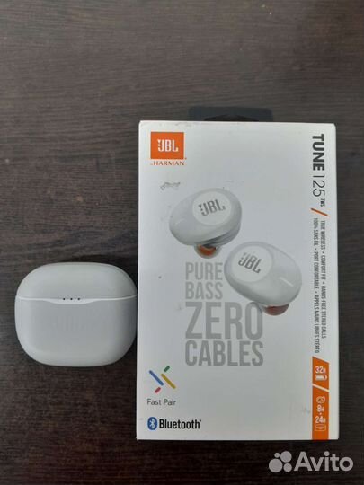 Беспроводные наушники jbl tune 125 tws