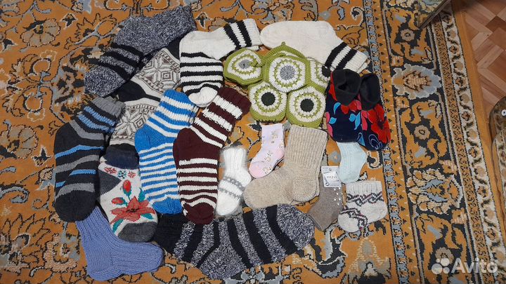 Носки вязаные ручной работы