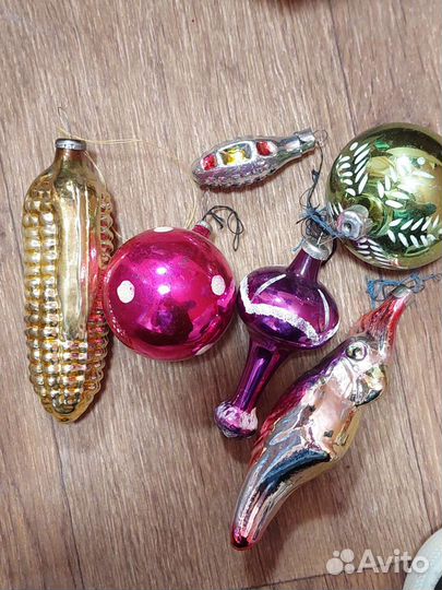 Елочные игрушки СССР