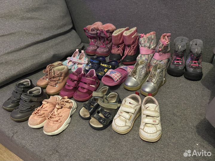 Детская обувь пакетом 22