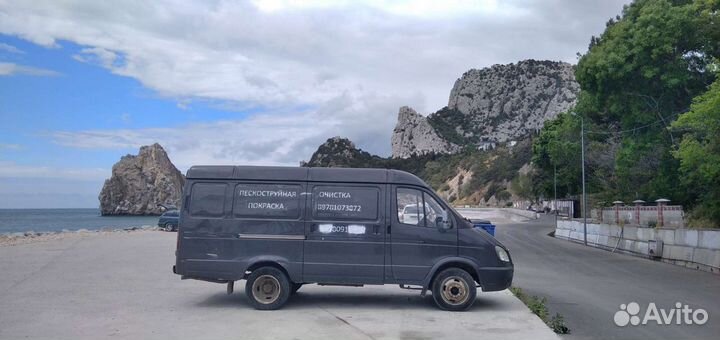 Пескоструйная очистка,выезд по крыму