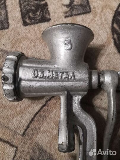 Мясорубка ручная ленинград СССР