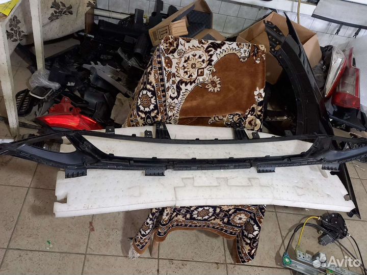 Окантовка нижней решетки переднего бампера Kia Opt