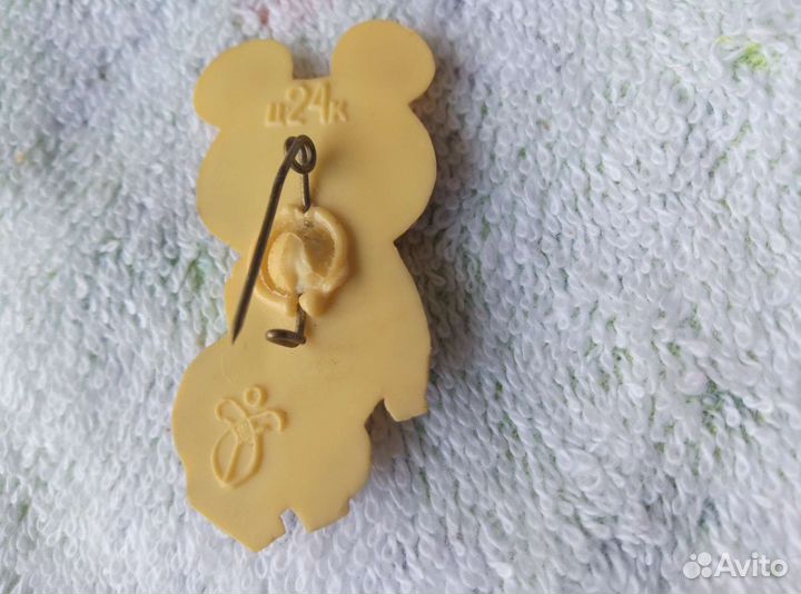 Значок олимпийский мишка