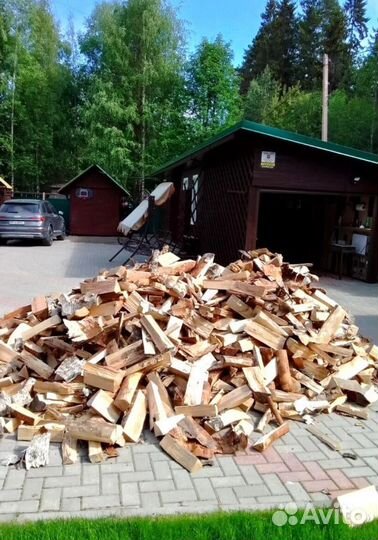 Дрова Ольха любого объема навалом