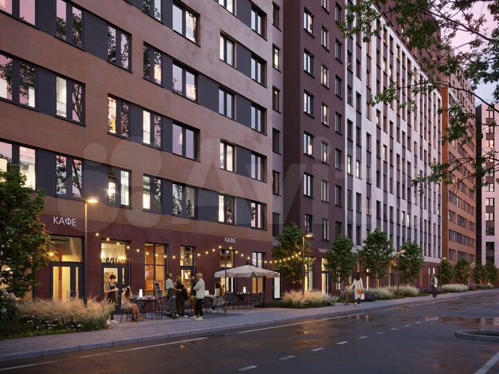 2-к. квартира, 71,9 м², 12/12 эт.