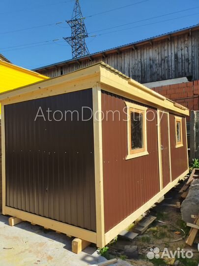 Бытовка зимняя утепленная. Выдерживает до -30