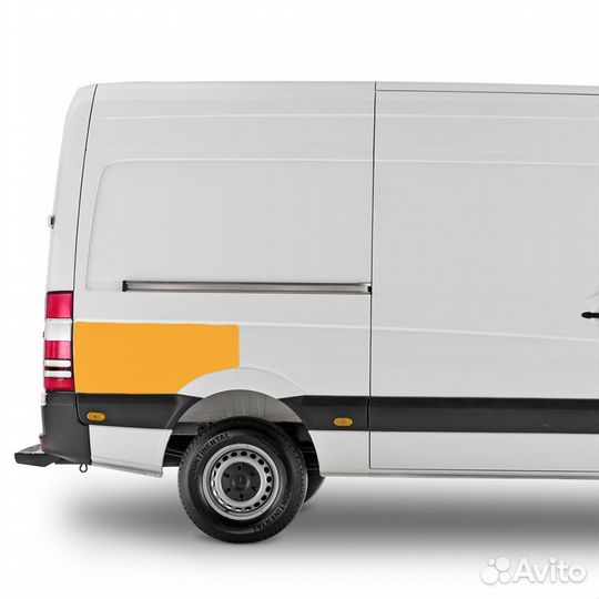 Карман после зад/прав колеса VW Crafter super mini