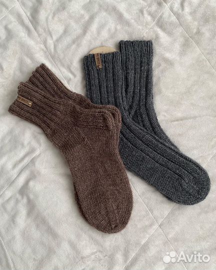 Носки мужские вязаные ручная работа