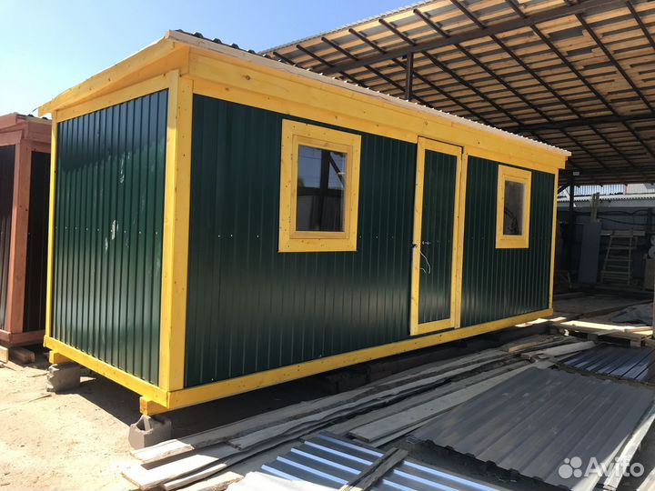 Хозблок 6х2,3м Распашной для строительства