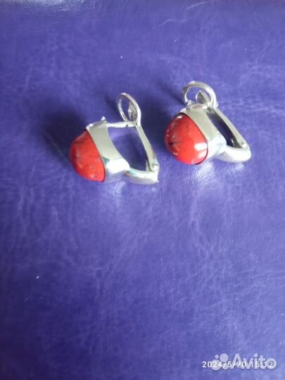 Серьги из серебра 925