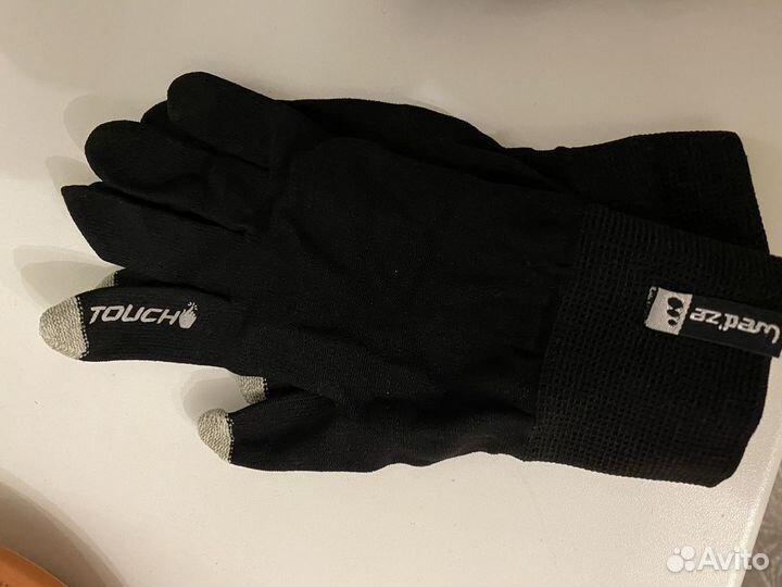 Перчатки тач, варежки (новые)