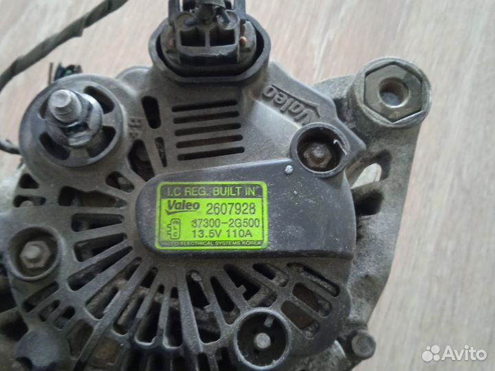 Генератор kia sorento 2.4